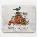 Search for black halloween mousepads Vintage