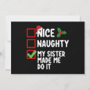 Search for naughty christmas invitations Snow