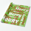 Search for words wrapping paper Red