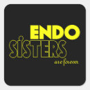 Search for endometriosis stickers Yellow