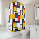Search for mondrian shower curtains De stijl