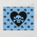 Search for goth valentine postcards Skull