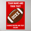 Search for football posters White