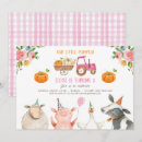 Search for fall farm birthday invitations Pumpkin