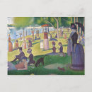 Search for georges seurat postcards Sunday afternoon
