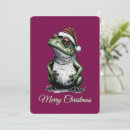 Search for frog christmas cards Amphibian