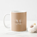 Search for light brown mugs Elegant