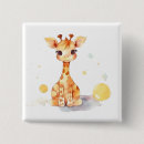 Search for cute giraffe badges Illustration