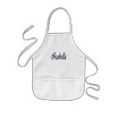 Search for pink and purple aprons Girl