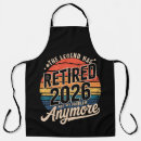Search for retired aprons Not my problem anymore