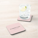 Search for bridesmaid coasters Pink