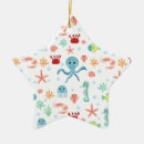 Search for animal star christmas tree decorations Sea