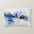 Search for aeroplane cushions Watercolor