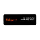 Search for halloween return address labels Stylish