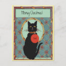 Search for vintage cat art cards Illustration
