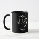 Search for virgo birth sign mugs Black
