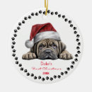 Search for mastiff christmas tree decorations Cute