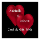 Search for one table posters Red