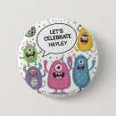 Search for designer party badges Birthday