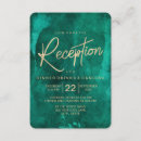 Search for rounded emerald green and gold wedding invitations Couple