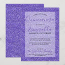 Search for monogram birthday invitations Sparkle
