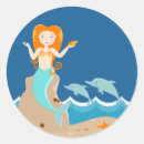 Search for mermaid dolphin stickers Under the sea