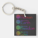 Search for humanity key rings Social justice