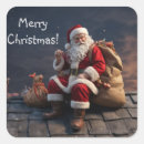 Search for christmas eve stickers Santa