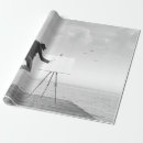 Search for surreal wrapping paper Black