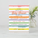 Search for rainbow colored invitations Girl
