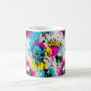 Search for neon colors mugs Graffiti