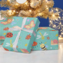 Search for bug wrapping paper Girl