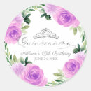 Search for purple floral stickers Calligraphy