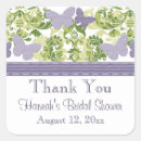 Search for purple butterfly thank you stickers Pretty