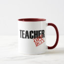 Search for teacher off duty mugs School
