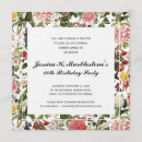 Search for mom 60th birthday invitations Floral