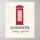 Search for red phone booth posters London