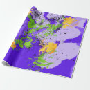 Search for contemporary wrapping paper Purple