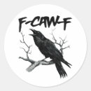 Search for funny crow bird stickers Halloween