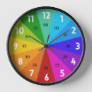 Search for tell the time clocks Rainbow
