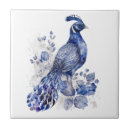 Search for blue peacock tiles Antique