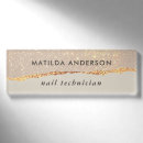 Search for glitter name tags Gold