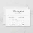 Search for four rsvp cards Response