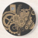 Search for steampunk coasters Clockwork