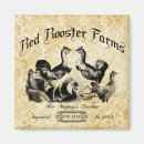 Search for antique chickens magnets Farm