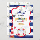 Search for sailor boy birthday invitations Watercolor