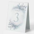 Search for blue flower table cards Watercolor