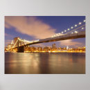 Search for brooklyn bridge posters Night