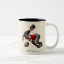 Search for vintage football mugs Quarterback