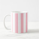 Search for pink and white stripes mugs Elegant